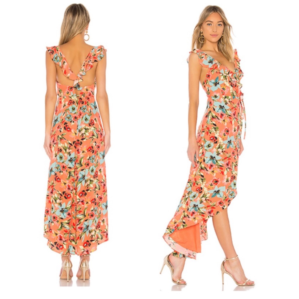 Privacy Please Fillmore Dress in Gina Floral